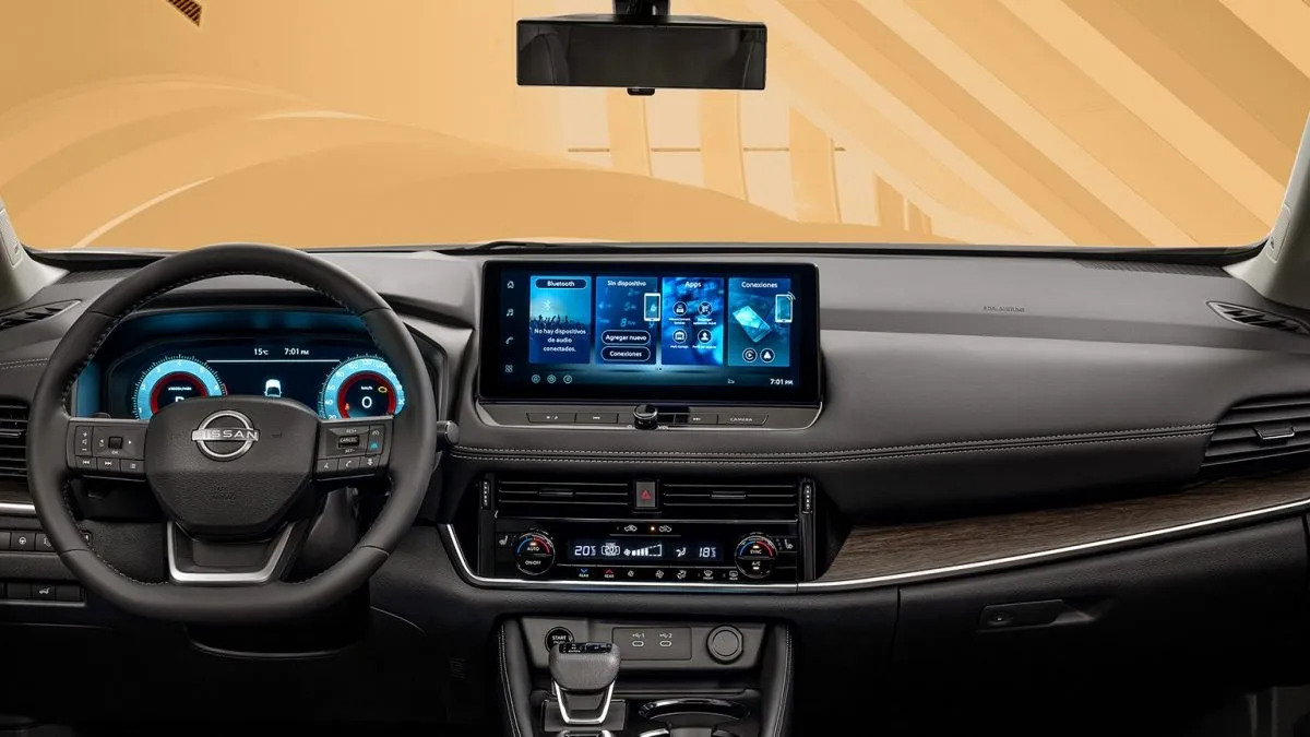Interior del Nissan X-Trail e-POWER